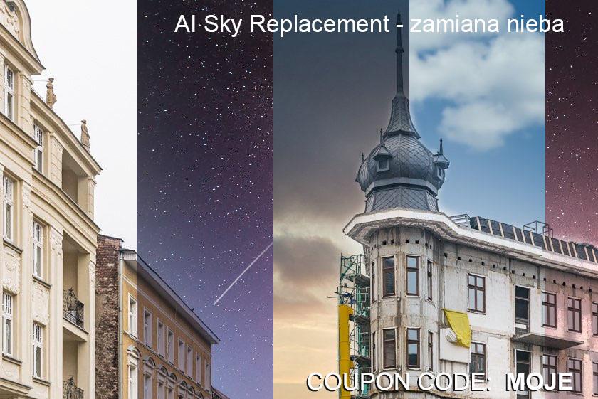 Luminar 4 AI Sky Replacement – zamiana nieba na zdjęciu