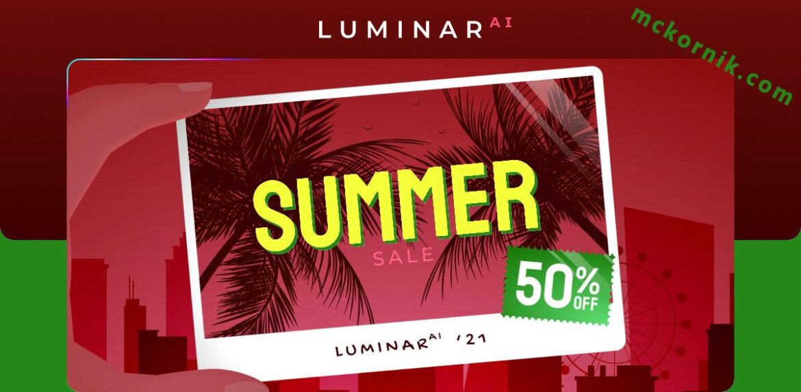 Luminar AI Aurora HDR -50% discount for existing customers